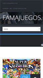 Mobile Screenshot of famajuegos.com